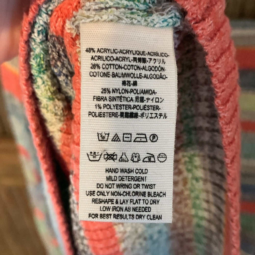 Free People Colorful Striped Crew Neck Sweater - Picture 7 of 7